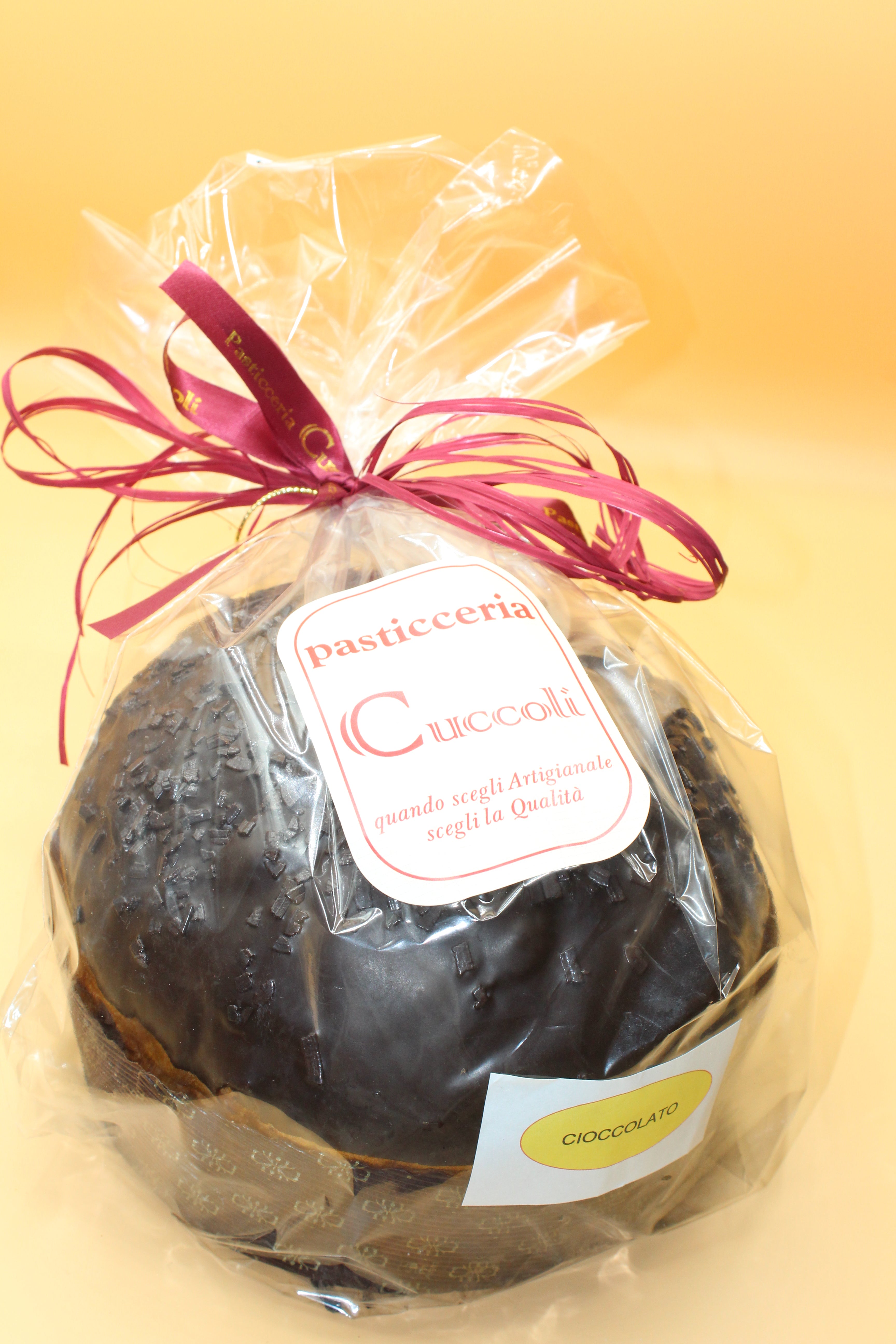 Panettone Cioccolato Bianco & Pistacchio - Pasticceria Cuccoli