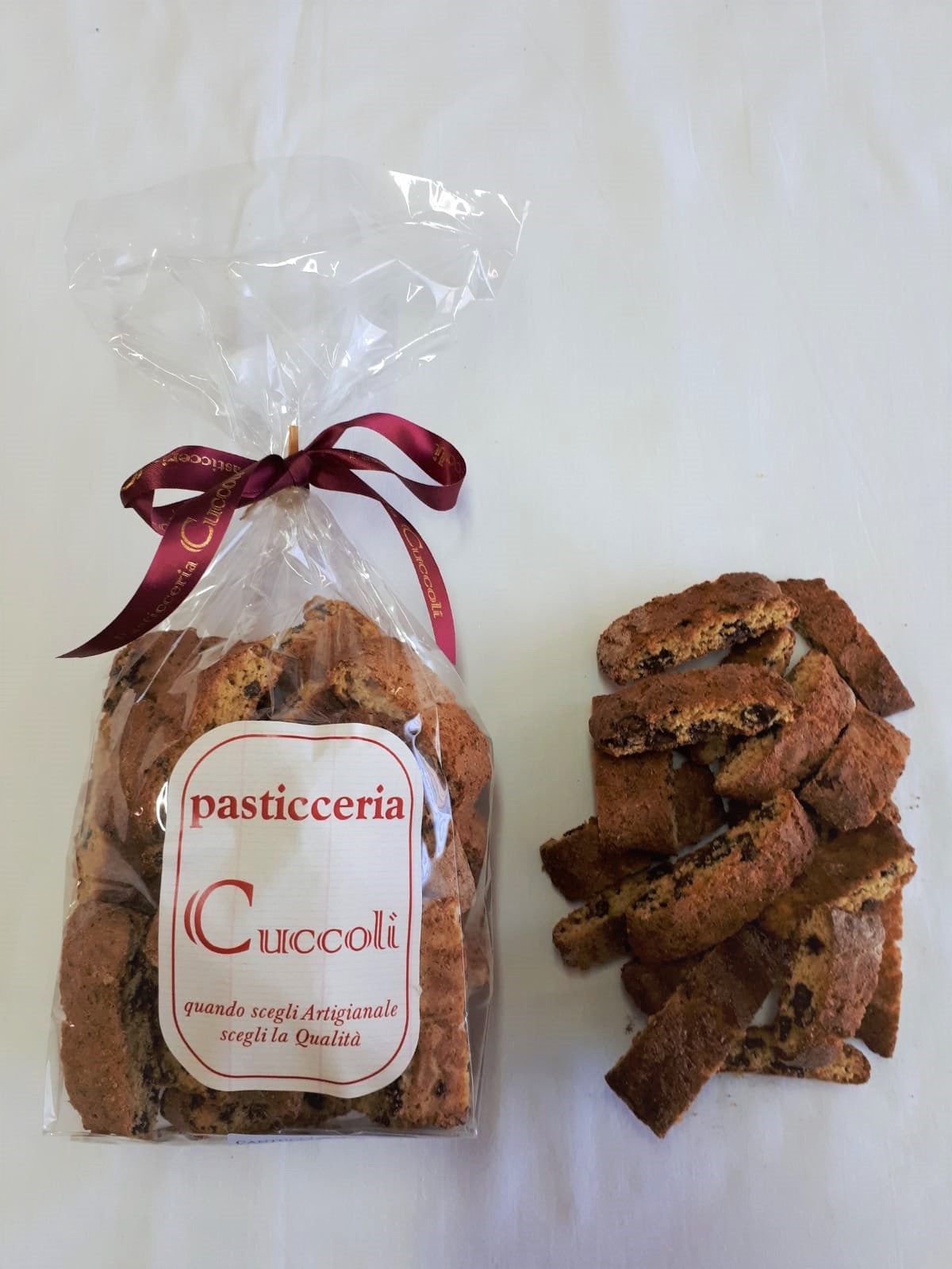 Cantuccini al cioccolato - Pasticceria Cuccoli