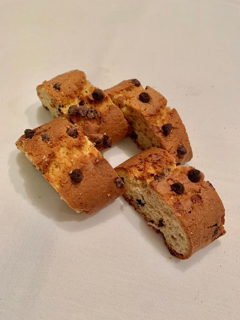 Biscotti a taglio al cioccolato - Pasticceria Cuccoli